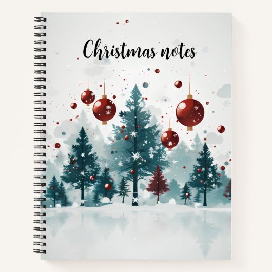 クリスマス ノートブック (正面)