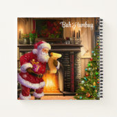 クリスマス ノートブック (裏面)