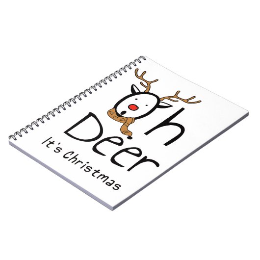 クリスマス ノートブック (左側)