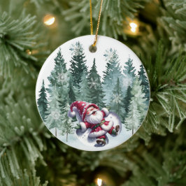 クリスマス・ノームエンジェル オーナメント