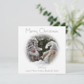 クリスマス・ノーム | インプ | クリスマス ホリデー カード (スタンド正面)