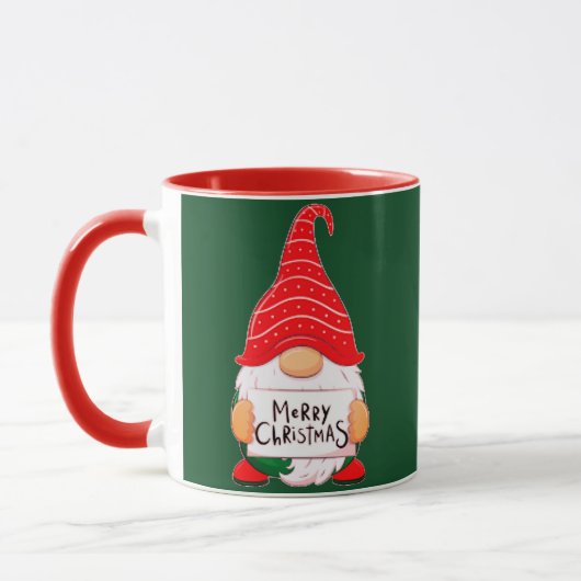 クリスマス・ノーム オーダーメイド マグカップ (左)