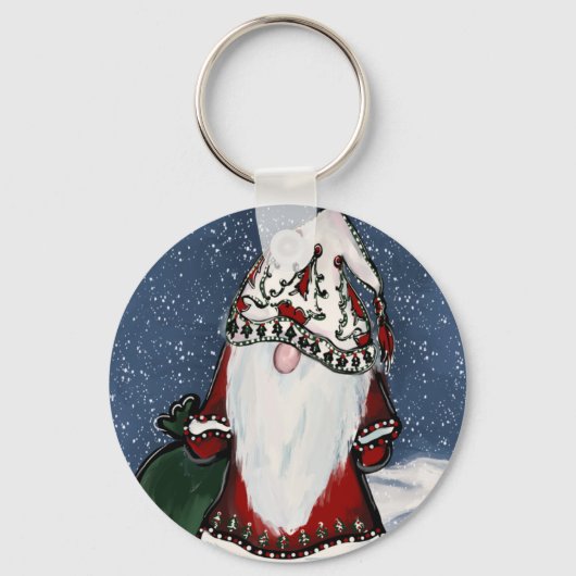 クリスマス・ノーム キーホルダー (正面)