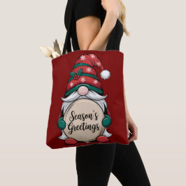 クリスマス・ノーム クリスマスの挨拶 トートバッグ