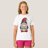クリスマス・ノーム クリスマスの挨拶 Tシャツ (正面フル)