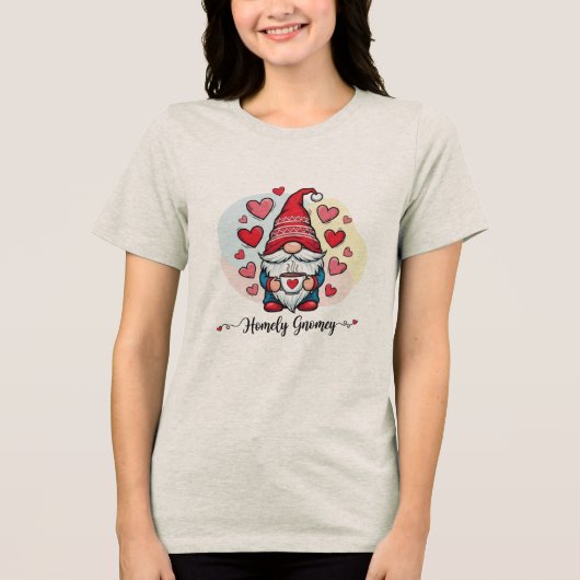クリスマス・ノーム・ホームTシャツ トライブレンドＴシャツ (正面)