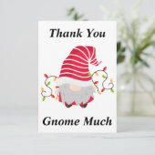 クリスマス ノーム 感謝カード (スタンド正面)