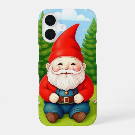 クリスマス・ノーム iPhone 16ケース (裏面)