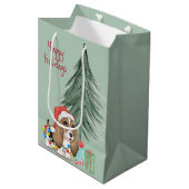 クリスマス・ハウンド・ドッグ・イン・ライト ミディアムペーパーバッグ (正面アングル)