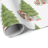 クリスマス・ハウンド・ドッグ・イン・ライト ラッピングペーパー (ロールコーナー)