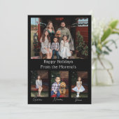 クリスマス ハガキ 招待状 (スタンド正面)