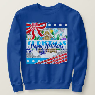 クリスマス |ハッピーホリデー |お持メリーち… スウェットシャツ