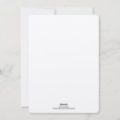 クリスマス ハッピー ホリデー子犬の写真 (裏面)