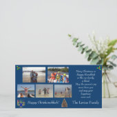 クリスマス/ハヌカー写真ホリデーカード シーズンカード (スタンド正面)