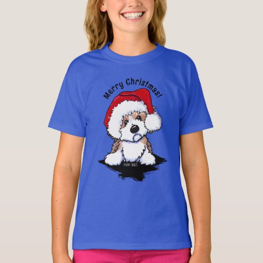 クリスマス ハバニーズ Tシャツ (正面)