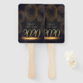 クリスマス ハンドファン (正面&裏面)