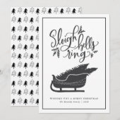 クリスマス ハンドレタード スレイ ベル リング ラスティック (正面/裏面)