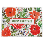 クリスマス&ハンド絵を描抱き枕 ラージペーパーバッグ (正面)