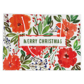 クリスマス&ハンド絵を描抱き枕 ラージペーパーバッグ (裏面)