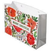 クリスマス&ハンド絵を描抱き枕 ラージペーパーバッグ (裏面アングル)