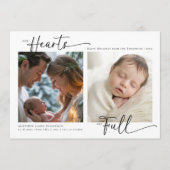 クリスマス ハーツ フル モダン ファミリー ベイビー 2 フォト (正面)