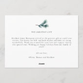 クリスマス ハーツ フル モダン ファミリー ベイビー 2 フォト (裏面)