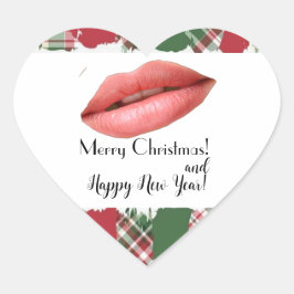 クリスマス ハートシール