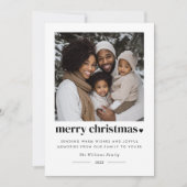 クリスマス ハート フォト (正面)