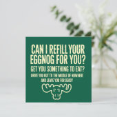 クリスマス・バケーション あなたのエッグノッグをおかわりしてあげようか シーズンカード (スタンド正面)