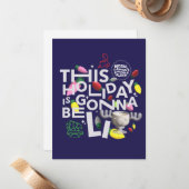 クリスマス・バケーション | 今年のホリデーは最高に楽しいぞ ノートカード (正面/裏面インサイチュ)