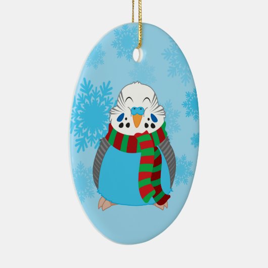 クリスマス·バジーズ両面オーナメント セラミックオーナメント (右)