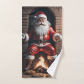 クリスマス バスタオルセット (ハンドタオル)