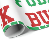 クリスマス・バック・フディ・クリスマス・ユーモア ラッピングペーパー (ロールコーナー)