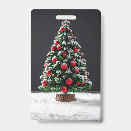 クリスマス バッジ (正面)