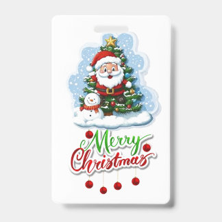 クリスマス・バッジ・デザイン・セール：クリスマスをお祝いしよう  バッジ