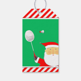 クリスマス バドミントン ホリデー ギフトタグ