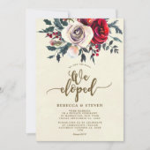 クリスマス·バラモダンの招待を開始した 招待状 (正面)