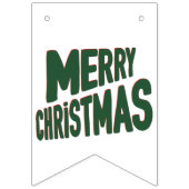 クリスマス バンティング バナー (第2の旗)