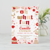 クリスマス＆バースデーおめでとう！ 招待状 (スタンド正面)