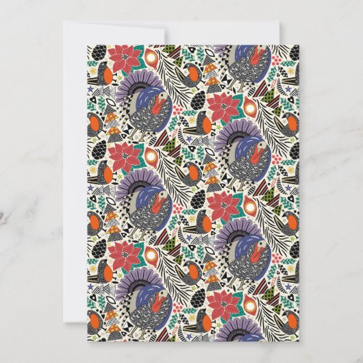 クリスマス・バード シーズンカード (正面)