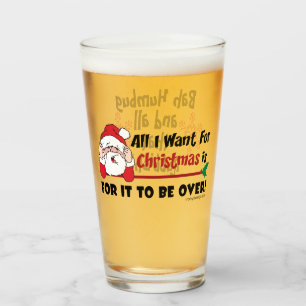 クリスマス·バ·ハンバおもしろいー タンブラーグラス
