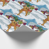 クリスマス·パイブル ラッピングペーパー (角)