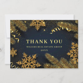 クリスマス パインコーン 法人 リアルな ホリデーシーズン サンキューカード