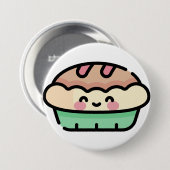 クリスマス・パイ 缶バッジ (正面&裏面)