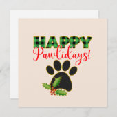 クリスマス・パウィデイ |ハッピーホリデーfor Dog (正面/裏面)