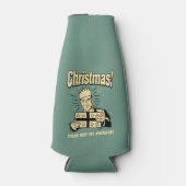 クリスマス:パッケージをチェックアウト ボトルクーラー (正面)