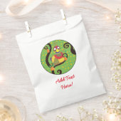 クリスマス「パトリッジ」カスタムバッグ フェイバーバッグ (クリップ留めされた状態)