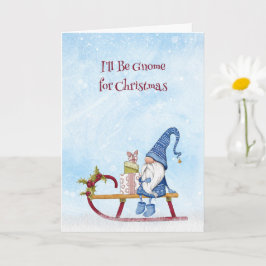 クリスマス・パニーの格言をカスタマイズ可能 カード