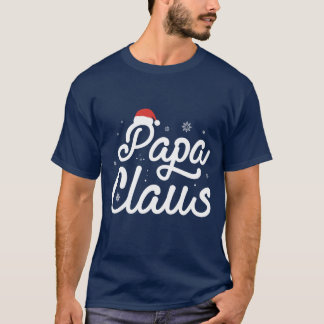 クリスマス・パパクロース・マス・ボーイ Tシャツ