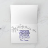 クリスマス-パパ及び彼の美しい妻への… シーズンカード (内部)